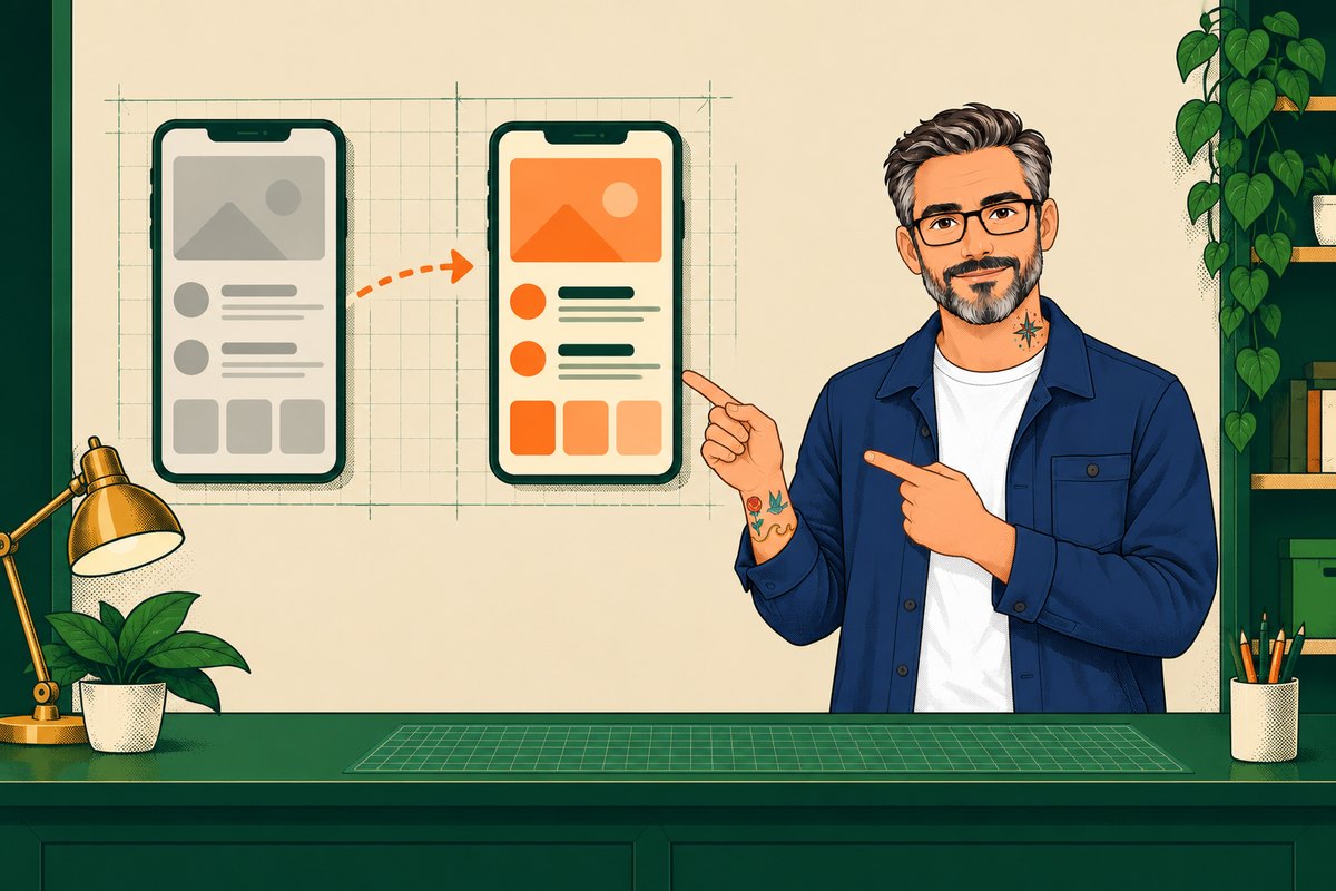 Illustration for the CLONE guide: the Hold My GPU host at his counter